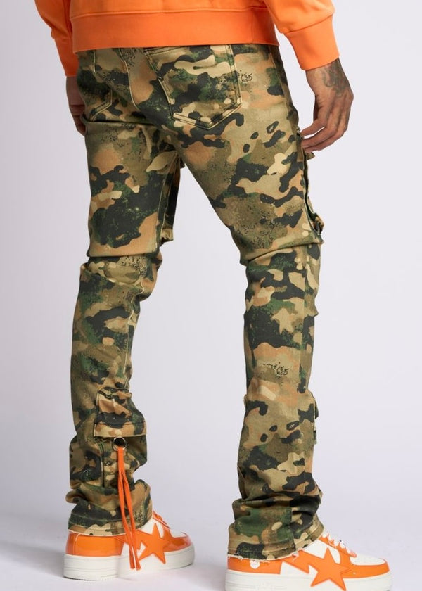Pheelings “Better Days” Stacked Cargo Jeans
