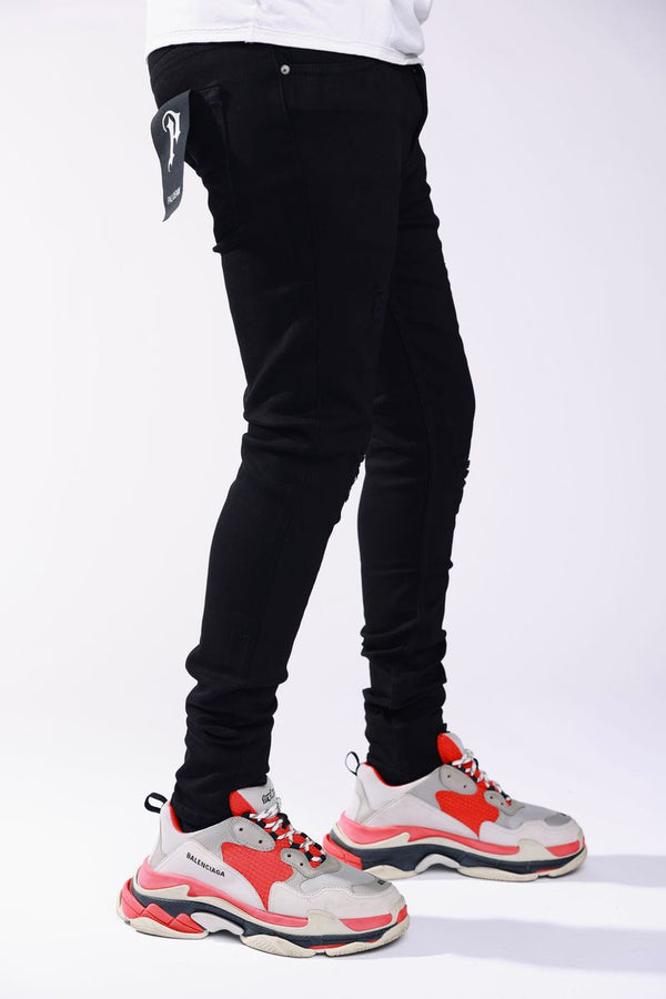 Pali “Dark Black” Wash Jeans (PL011)