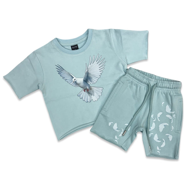 Elite Kids “Flying Dove” Short Set