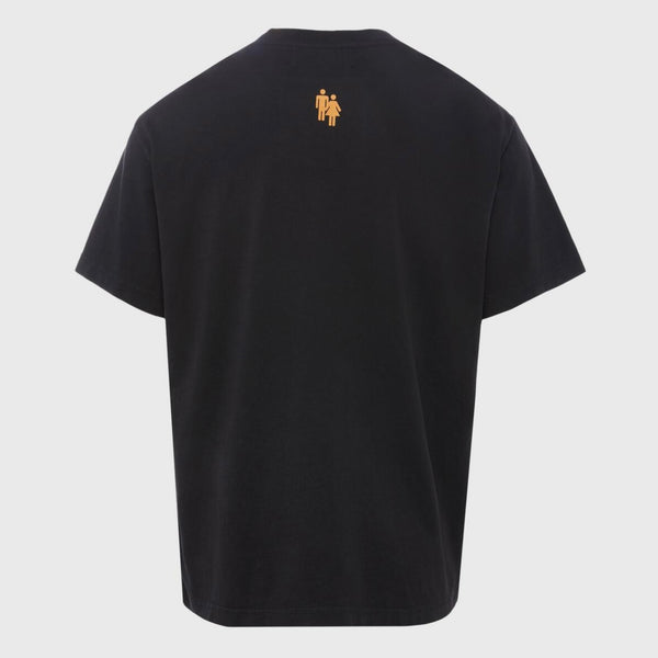 Homme Femme Twin Spires Tee In Black