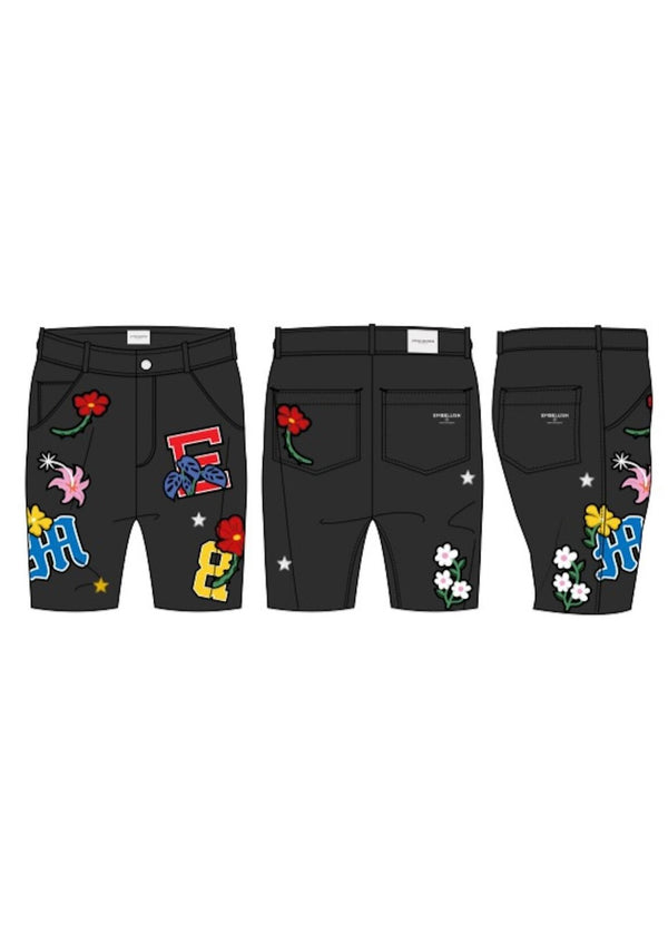 Embellish NYC Nille Black Shorts (137)